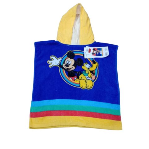 ΒΑΜΒΑΚΕΡΟ ΠΑΙΔΙΚΟ ΠΟΝΤΣΟ ΘΑΛΑΣΣΗΣ "MICKEY MOUSE"