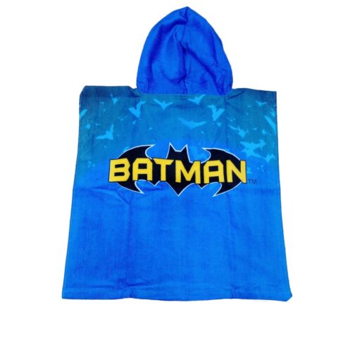 Alternative view of ΒΑΜΒΑΚΕΡΟ ΠΑΙΔΙΚΟ ΠΟΝΤΣΟ ΘΑΛΑΣΣΗΣ "BATMAN"